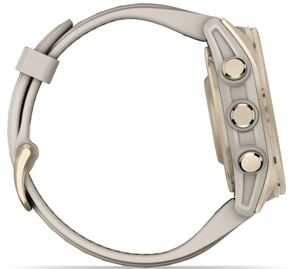 Garmin Fenix 8 43mm Sapphire AMOLED Soft Gold Fog Grey Watch