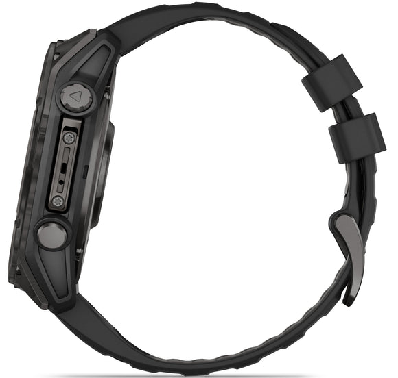 Garmin Fenix 8 51mm Sapphire AMOLED Carbon Grey DLC Titanium Black Watch