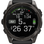 Garmin Fenix 8 51mm Sapphire AMOLED Carbon Grey DLC Titanium Black