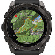 Garmin Fenix 8 51mm Sapphire AMOLED Carbon Grey DLC Titanium Black