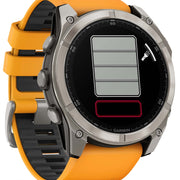 Garmin Fenix 8 51mm Sapphire AMOLED Graphite Spark Orange Titanium Silicone