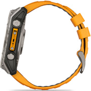 Garmin Fenix 8 51mm Sapphire AMOLED Graphite Spark Orange Titanium Silicone