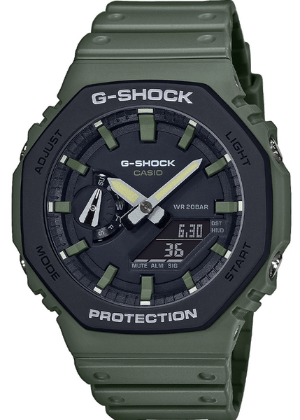G-Shock Watch Alarm Mens GA-2110SU-3AER