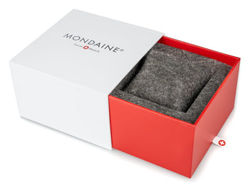 Mondaine Official Swiss Railways Cushion Set Watch