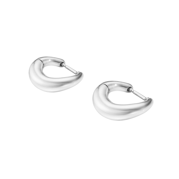 Georg Jensen Offspring Sterling Silver Small Hoop Earrings