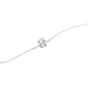 Georg Jensen Fusion 18ct White Gold Diamond Pave Bracelet D