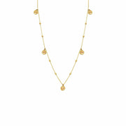 Clogau Tree of Life Insignia 9ct Yellow Gold Drop Necklace