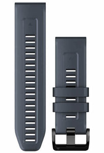 Garmin Watch Band QuickFit 26 Granite Blue Silicone 010-13117-05