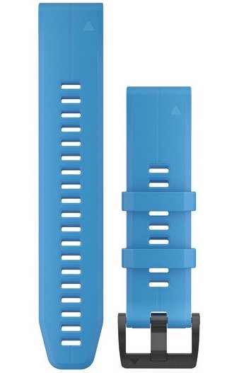 Garmin Watch Bands QuickFit 20 Lakeside Cyan Blue Silicone 010-12740-03
