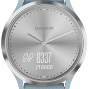 Garmin Watch Vivomove HR Silver with Sea Foam Silicone Band D