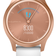 Garmin Watch Vivomove Style Rose Gold Aluminium Case Silicone
