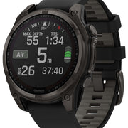 Garmin Watch Fenix 8 Sapphire Solar Carbon Grey 010-02906-11