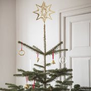 Georg Jensen 18ct Yellow Gold Star Christmas Tree Topper, 10013714.