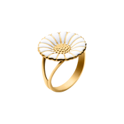 Georg Jensen Daisy 18ct Gold Plated Sterling Silver Ring