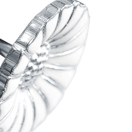 Georg Jensen Daisy Sterling Silver Enamel Stud Earrings 3539208