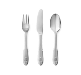 Georg Jensen Elephant Stainless Steel Child Cutlery Set. 3580068.