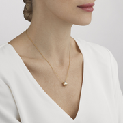 Georg Jensen Fusion 18ct Yellow, White and Rose Gold Diamond Necklace, 10016419.