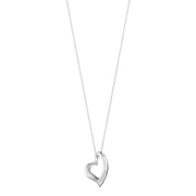 Georg Jensen Hearts of Georg Jensen Sterling Silver Necklace, 10012161.