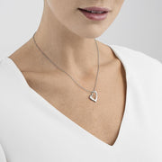 Georg Jensen Hearts of Georg Jensen Sterling Silver Necklace, 10012161.