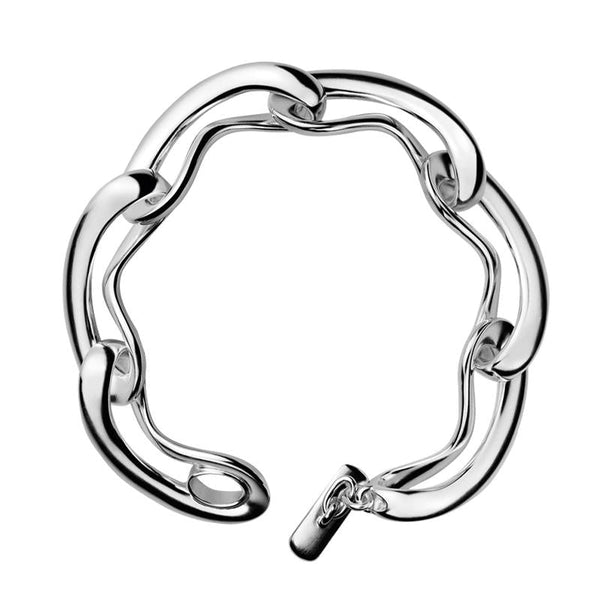 Georg Jensen Infinity Sterling Silver Bracelet. 3530829.