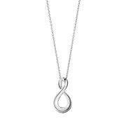 Georg Jensen Infinity Sterling Silver Necklace, 10013929.