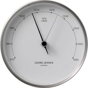 Georg Jensen Koppel Stainless Steel 10cm Barometer. 3587586.