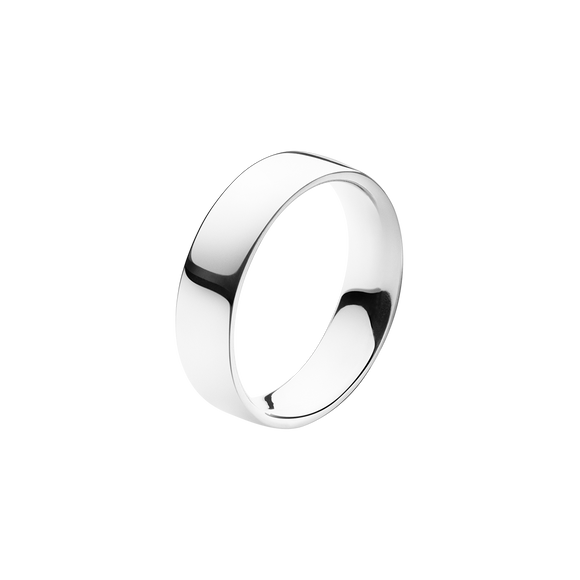 Georg Jensen Magic Platinum Band Ring 20000467