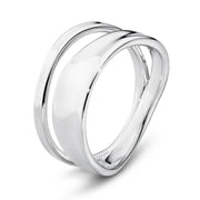 Georg Jensen Marcia Sterling Silver Ring 20000626