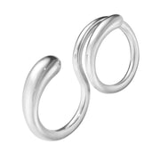 Georg Jensen Mercy Sterling Silver Double Ring 20000081