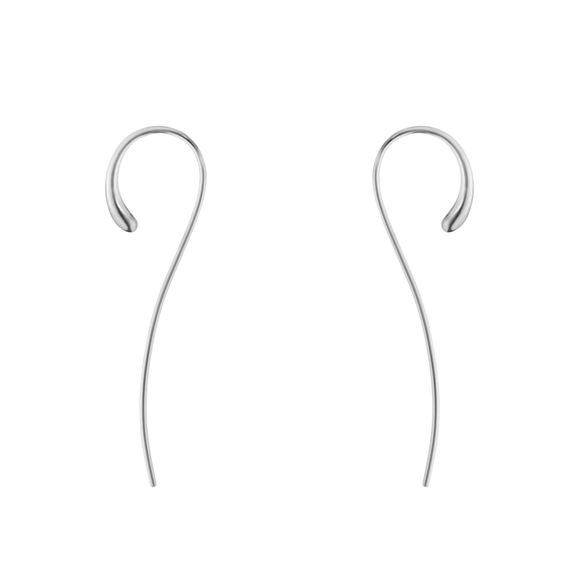 Georg Jensen Mercy Sterling Silver Drop Earrings, 10015599.
