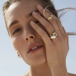 Georg Jensen Mercy Sterling Silver Large Ring 20000083