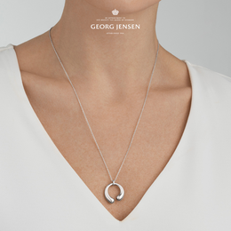 Georg Jensen Mercy Sterling Silver Medium Necklace, 10015156.