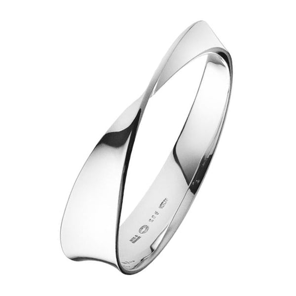 Georg Jensen Mobius Sterling Silver Bangle 20000523
