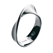 Georg Jensen Mobius Sterling Silver Ring 20000306