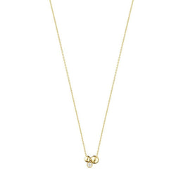 Georg Jensen Moonlight Grapes 18ct Yellow Gold Diamond Pendant, 20000664.
