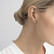 Georg Jensen Moonlight Grapes Rose Gold Ear Cuff Earrings, 3518468.