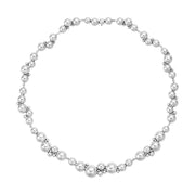 Georg Jensen Moonlight Grapes Sterling Silver Bead Necklace, 20001008.