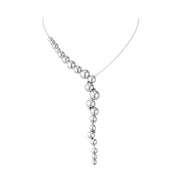 Georg Jensen Moonlight Grapes Sterling Silver Necklace with Pendant, 10019041.