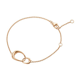 Georg Jensen Offspring 18ct Rose Gold Bracelet 10012367