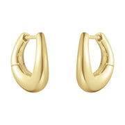 Georg Jensen Offspring 18ct Yellow Gold Hoop Earrings, 20000995