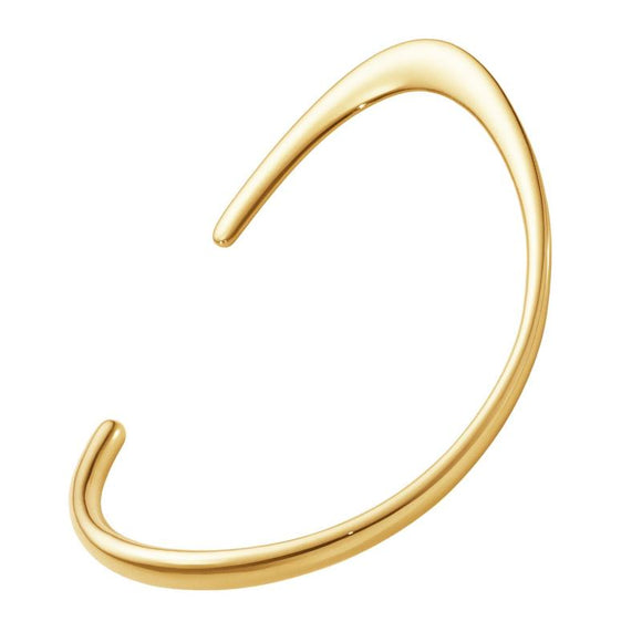 Georg Jensen Offspring 18ct Yellow Gold Open Bangle 20000036