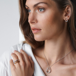 Georg Jensen Offspring 18ct Yellow Gold Ring 20000084