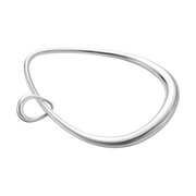 Georg Jensen Offspring Sterling Silver Bangle with Charm and Earring Set, OFFSPRING-20000133-10012754.
