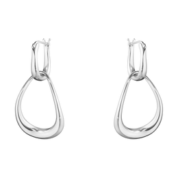 Georg Jensen Offspring Sterling Silver Bangle with Charm and Earring Set, OFFSPRING-20000133-10012754 _2