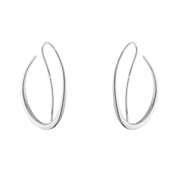 Georg Jensen Offspring Sterling Silver Hoop Earrings 10012755