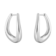 Georg Jensen Offspring Sterling Silver Medium Hoop Earrings, 20001003