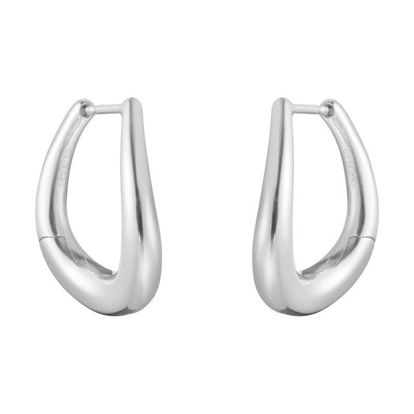 Georg Jensen Offspring Sterling Silver Medium Hoop Earrings, 20001003