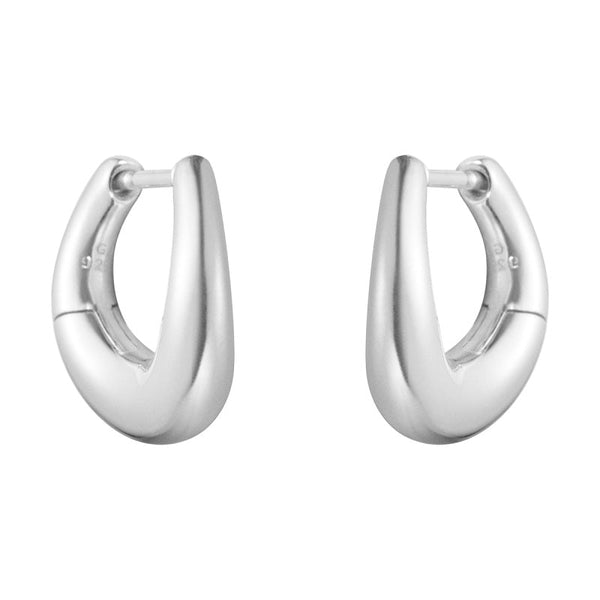 Georg Jensen Offspring Sterling Silver Small Hoop Earrings, 20001002
