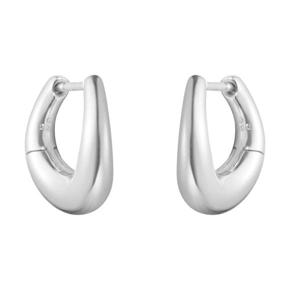 Georg Jensen Offspring Sterling Silver Small Hoop Earrings, 20001002