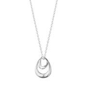 Georg Jensen Offspring Sterling Silver Small Necklace, 10012310.